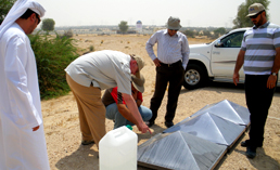 Feldtest in den Vereinigten Arabischen Emirate swf_1